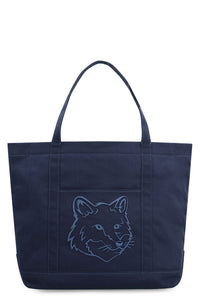 Canvas large tote bag